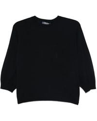 Max Mara - Wollen Top Met Ballonmouwen - Lyst