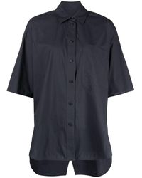Lee Mathews - Drop-shoulder Button-down Shirt - Lyst