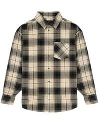 Purple Brand - Wordmark Plaid Western Shirt - Lyst