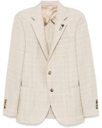 Lardini - Prince of Wales Check Blazer - Lyst