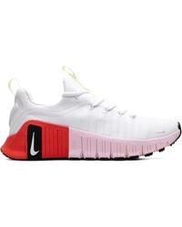 Nike - Free Metcon 6 WMNS White Barely Volt Bright Crimson Pink Foam Sneakers - Lyst