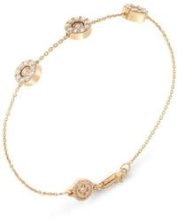Officina Bernardi - 18Kt Moon Grace Diamond Bracelet - Lyst