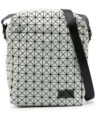 Bao Bao Issey Miyake - Geometric-panelled Cotton Shoulder Bag - Lyst