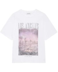 Anine Bing - Cade Tee Los Angeles - Lyst