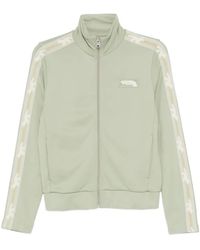 Maison Kitsuné - Sweater Met Rits En Vossenpatch - Lyst
