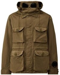 C.P. Company - Mille フーデッド ジャケット - Lyst