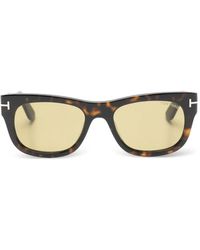 Tom Ford - Tortoise Browline Sunglasses - Lyst