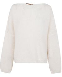 Nuur - Pullover mit U-Boot-Ausschnitt - Lyst