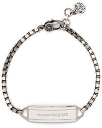 Alexander McQueen - Logo Chain Bracelet - Lyst