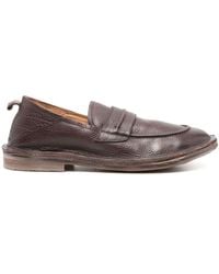 Moma - Penny-slot Leather Loafers - Lyst
