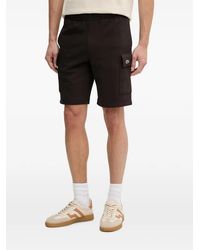 Lacoste - Cotton Fleece Cargo Shorts - Lyst