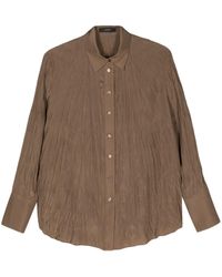 JOSEPH - Habotai Bercy Silk Shirt - Lyst