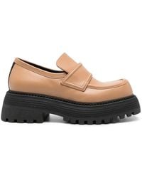 3Juin - 65Mm Chunky Leather Loafers - Lyst