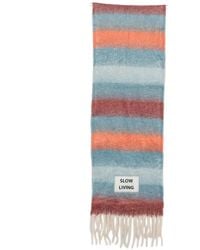 Verb to Do - Striped Fringed Scarf - Lyst