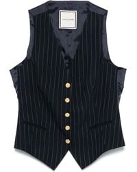 Tagliatore - Gestreifte V -Nackenweste - Lyst
