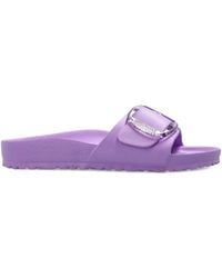 Birkenstock - Madrid Buckle-Fastening Slides - Lyst