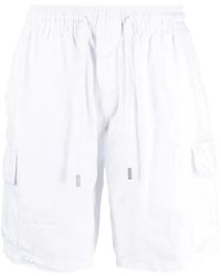 Vilebrequin - Drawstring-Fastening Linen Cargo Shorts - Lyst