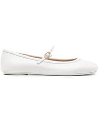 Gianvito Rossi - Carla Flat Ballerinas - Lyst