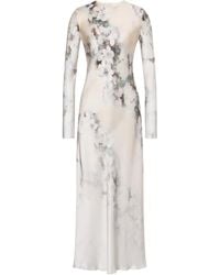 Alberta Ferretti - Maxikleid mit Blumen-Print - Lyst