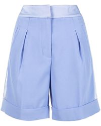 Twin Set - Tailored Pleated Shorts - Lyst
