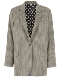 Paul Smith - Oversized-Blazer Mit Fischgrätenmuster - Lyst