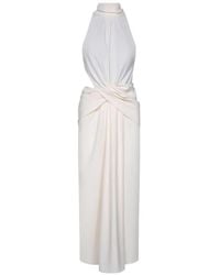 Johanna Ortiz - Retro Drape Maxi Dress - Lyst