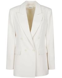 P.A.R.O.S.H. - Blazer À Boutonnière Croisée - Lyst