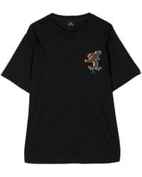 PS by Paul Smith - Skater Print Cotton T-shirt - Lyst