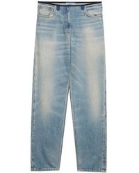 Prada - Washed-Denim Jeans - Lyst