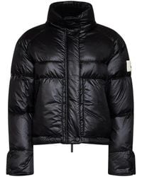 AFTER LABEL - Lienz Quilted High-Neck Jacket - Lyst