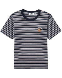 Chocoolate - T-Shirt En Coton À Rayures Et Imprimé Graphique - Lyst