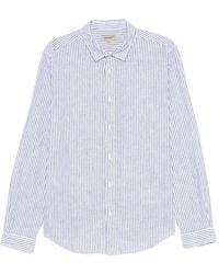 Woolrich - Gestreept Overhemd - Lyst