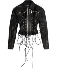 DSquared² - X Ducati Zip Lace-Up Jacket - Lyst