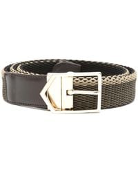 Canali - Cinturón con hebilla entretejida - Lyst