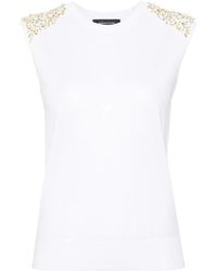 Fabiana Filippi - スパンコール ファインニット トップ - Lyst