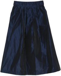 Whyci - Pleated Taffeta-Effect Maxi Skirt - Lyst