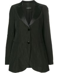 Giorgio Armani Klassischer Blazer - Schwarz