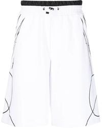 Philipp Plein - Scratch Shorts Mit Elastischem Bund - Lyst