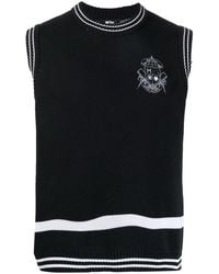 Msftsrep - Intarsia-Knit Logo Vest - Lyst