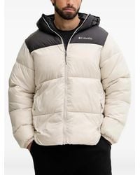 Columbia - Hooded Colour-Block Padded Jacket - Lyst