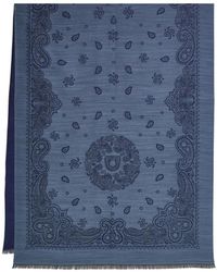 Ferragamo - Arabesque Print Stole - Lyst
