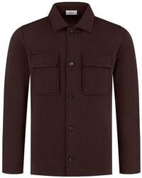 Lardini - Knitted Flap-Pocket Jacket - Lyst