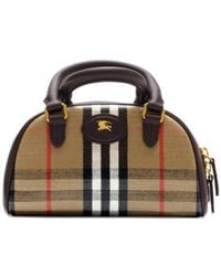 Burberry - Mini Highlands Bowling Bag​ - Lyst