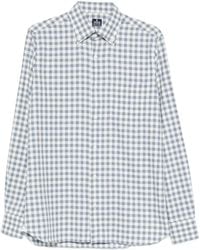 Truzzi - Button-Down Vichy Shirt - Lyst