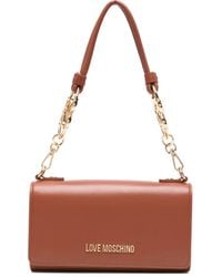 Love Moschino - Chain-Link Shoulder Bag - Lyst