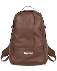 Supreme - Rucksack Aus Leder - Lyst