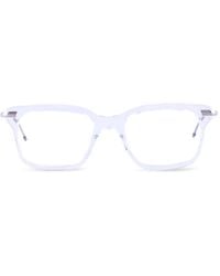 Thom Browne - Brille Mit Eckigem Gestell - Lyst