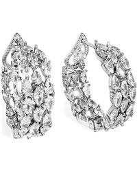 Hzmer Jewelry - Orecchini A Cerchio Stardust Mirage - Lyst
