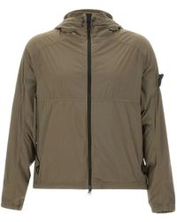 Stone Island - Q100020 Ultralight Nylon Stretch-Tc Jacket - Lyst