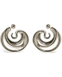 Panconesi - Boucles D'Oreilles À Fini Poli - Lyst